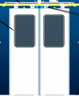 EOS300電動外掛門系統